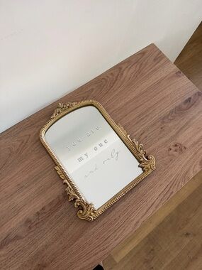 Ornate Gold Decorative Wall Mirror